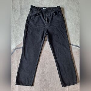 Reformation Cynthia high rise straight jean. Size 29 Petite